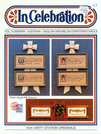 In Celebration Cross Stitch Leaflet