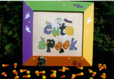 Too Cute To Spook Cross Stitch Leaflet