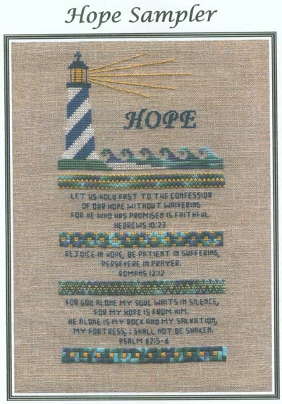 Hope Sampler - A Stitch And A Prayer Cross Stitch Leaflet