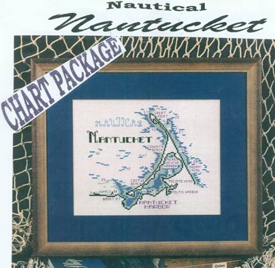 Nautical Nantucket Cross Stitch Leaflet