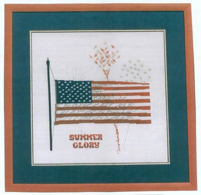Summer Glory Cross Stitch Leaflet