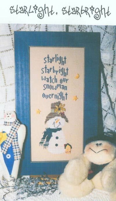 Starlight, Starbright Cross Stitch Leaflet