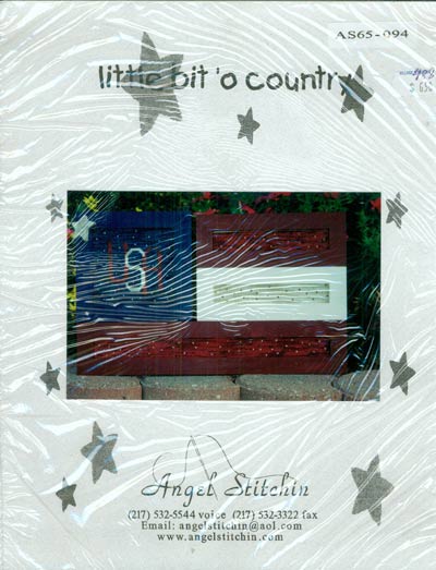 little bit 'o country Cross Stitch Leaflet