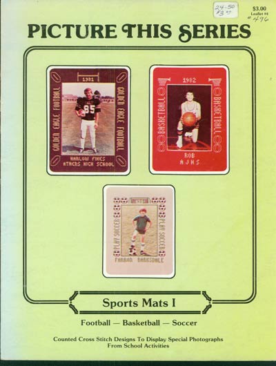 Picture This Series - Sports Mats l Cross Stitch Leaflet