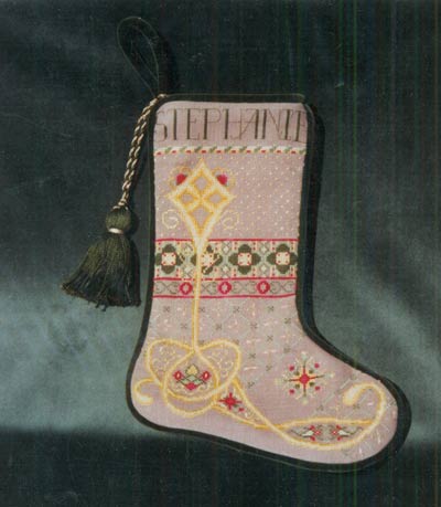 Celtic Stocking Cross Stitch Leaflet