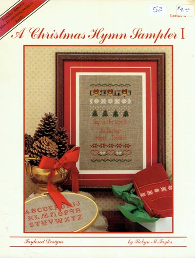 A Christmas Hymn Sampler I Cross Stitch Leaflet