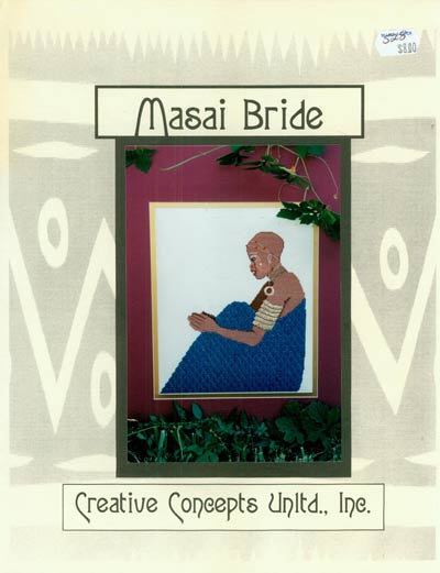 Masai Bride Cross Stitch Leaflet