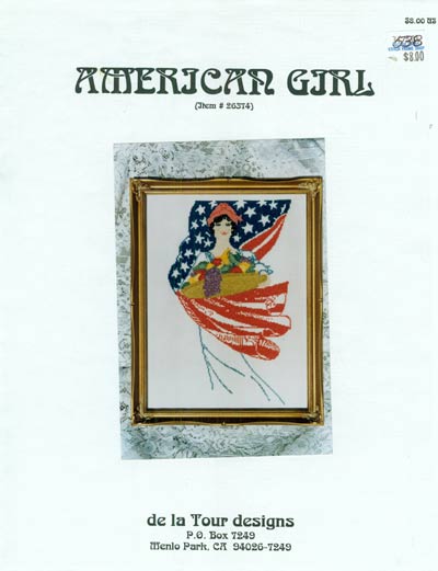 American Girl Cross Stitch Leaflet