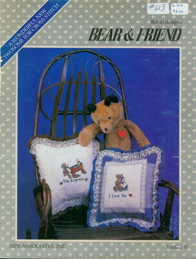 Bear and Friend Cross Stitch Leaflet