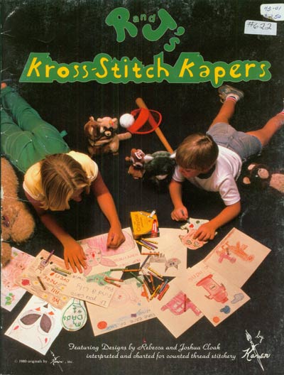 R and J's Kross-Stitch Kapers Cross Stitch Leaflet