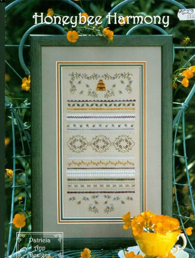 Honeybee Harmony Cross Stitch Leaflet