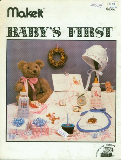 Makeit - Baby's First Cross Stitch Leaflet