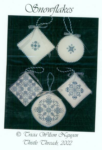 Snowflakes Cross Stitch Leaflet