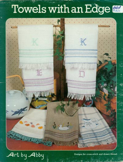 Towels with an Edge Cross Stitch Leaflet
