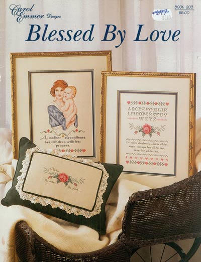 Blessed By Love Cross Stitch Leaflet