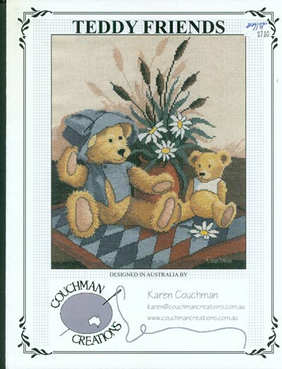 Teddy Friends Cross Stitch Leaflet