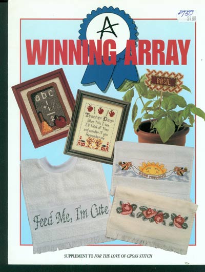 A Winning Array - Supplement To For The Love Of Cross Stitch Cross Stitch Leaflet
