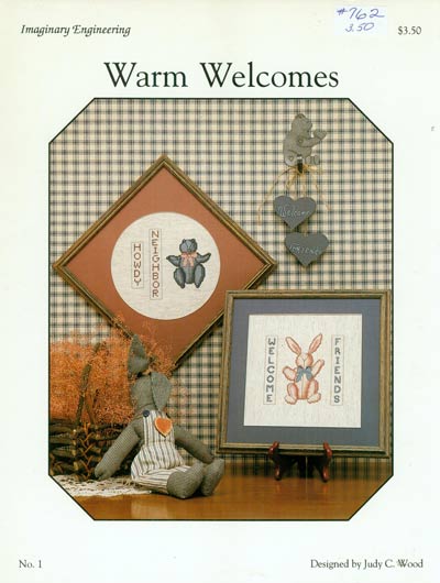 Warm Welcomes Cross Stitch Leaflet