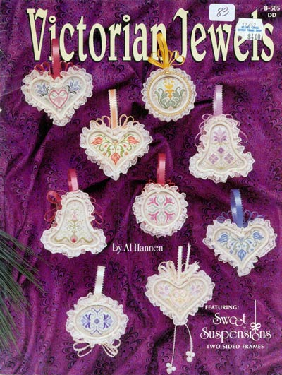 Victorian Jewels Cross Stitch Leaflet