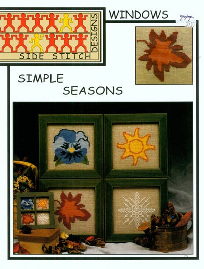 Simple Seasons Cross Stitch Leaflet