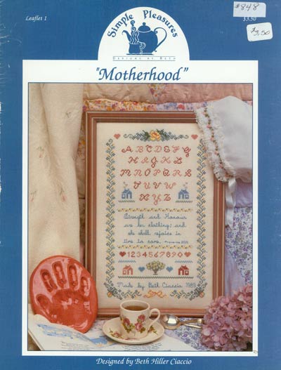 Motherhood Cross Stitch Leaflet