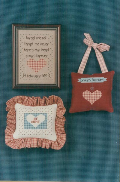 Valentines Day Cross Stitch Leaflet