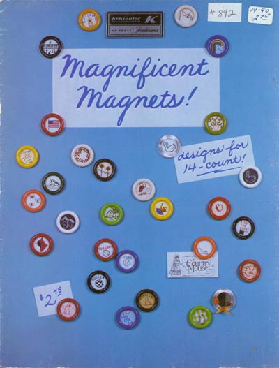 Magnificent Magnets Cross Stitch Leaflet
