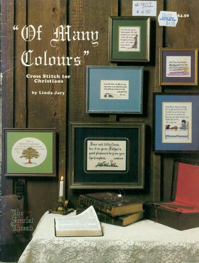 Of Many Colours - Cross Stitch for Christians Cross Stitch Leaflet
