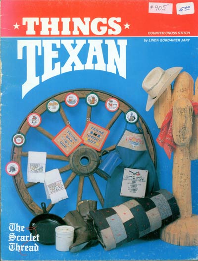 Things Texan Cross Stitch Leaflet