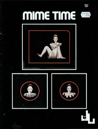 Mime Time Cross Stitch Leaflet