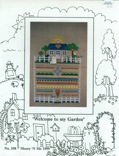 Welcome to my Garden Cross Stitch Leaflet