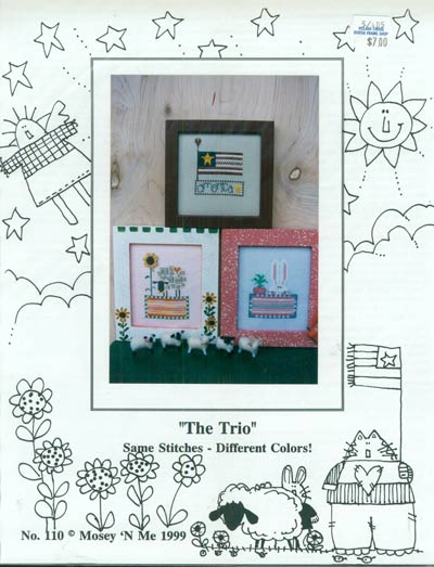 The Trio Cross Stitch Leaflet