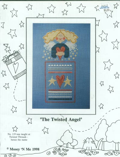 The Twisted Angel Cross Stitch Leaflet