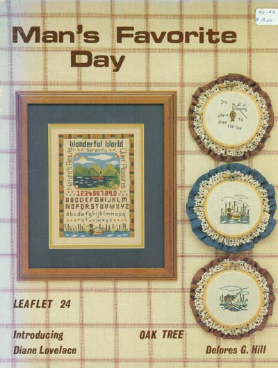 Man's Favorite Day Cross Stitch Leaflet
