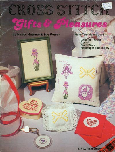 Cross Stitch Gifts and Pleasures Cross Stitch Leaflet