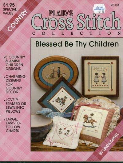 Blessed Be Thy Children Cross Stitch Leaflet
