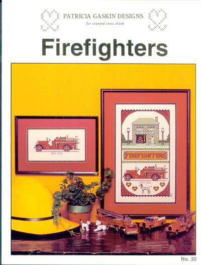 Firefighters Cross Stitch Leaflet