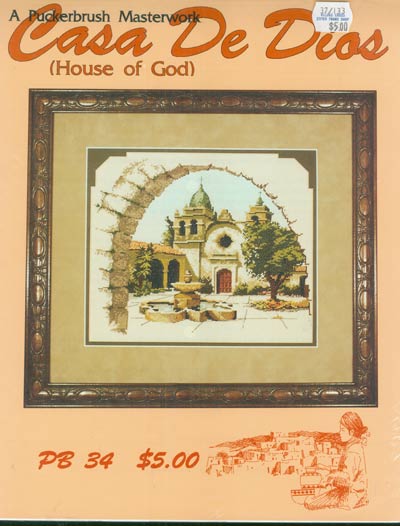 Casa De Dios (House of God) Cross Stitch Leaflet