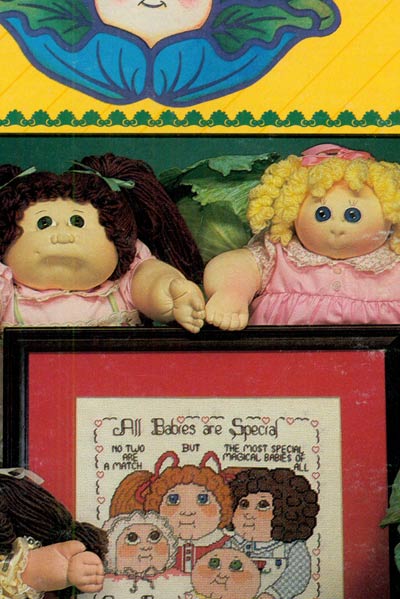 Xavier Roberts Presents Cross Stitch Designs For Cabbage Patch Kids Cross Stitch Leaflet