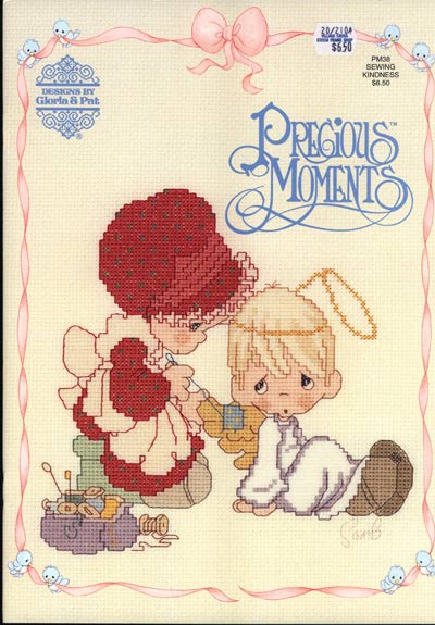 Precious Moments PM69 Moments to Remember Cross Stitch Book