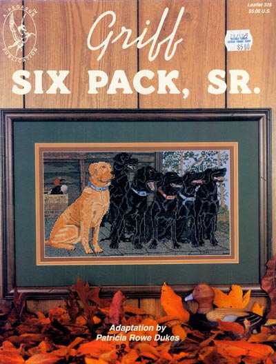 Six Pack, Sr. Cross Stitch Leaflet