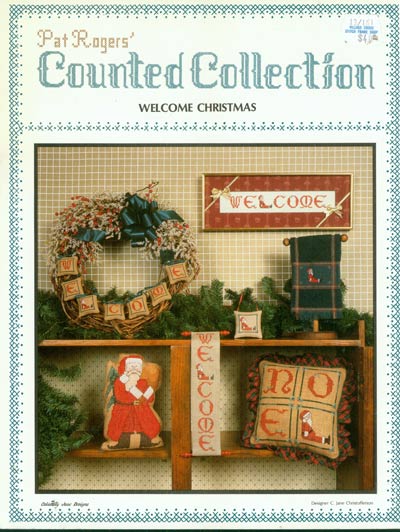 Welcome Christmas Cross Stitch Leaflet