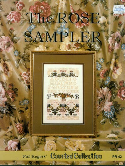 The Rose Sampler Cross Stitch Leaflet