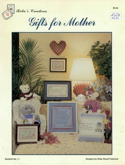 Gifts for Mother Cross Stitch Leaflet