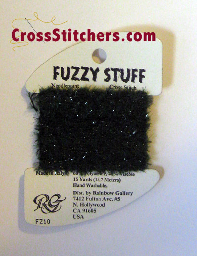 Rainbow Gallery Fuzzy Stuff FZ10 Tree Green Cross Stitch Thread