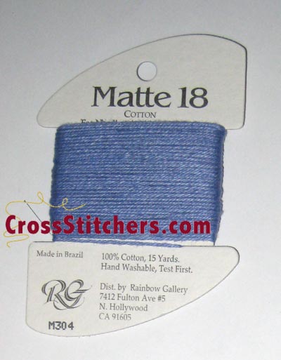 Rainbow Gallery Matte 18 M304 Lilac Cross Stitch Thread