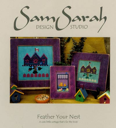Feather Your Nest Cross Stitch Leaflet