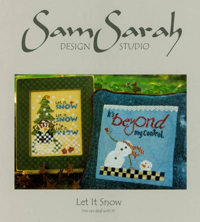 Let It Snow Cross Stitch Leaflet