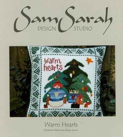 Warm Hearts Cross Stitch Leaflet