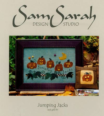 Jumping Jacks Cross Stitch Leaflet